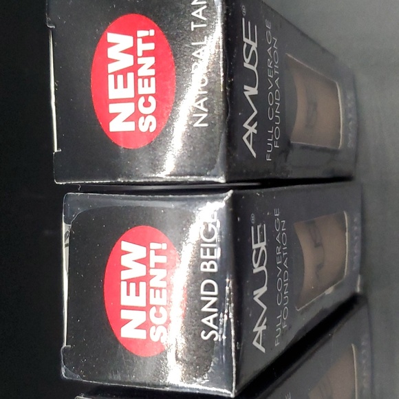 NIB Amuse Liquid Foundation Semi Matte Finish LIGHT NO DARK - Picture 10 of 13